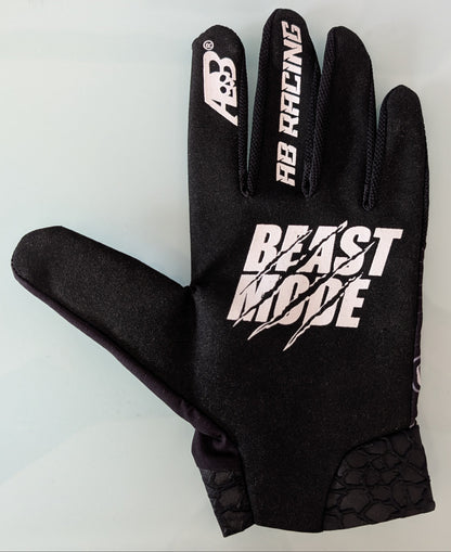 Ab Racing Crossbone Gloves Red